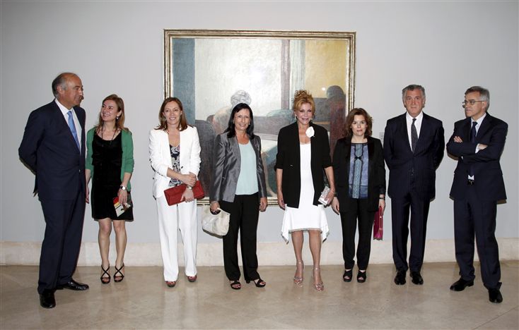 Inauguracin de la exposicin de Hopper en el Museo Thyssen